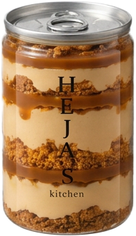 Biscoff Lover layered dessert can